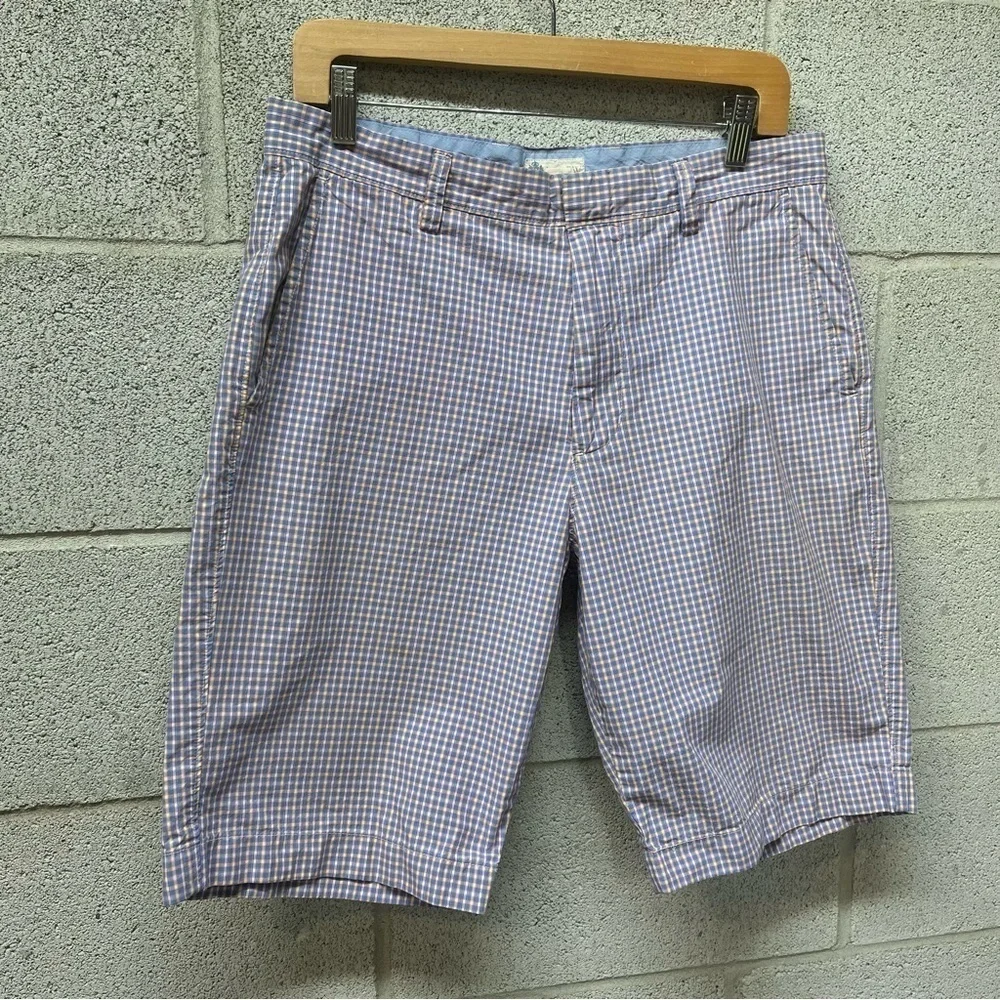 J. Crew Cotton Checkered Shorts